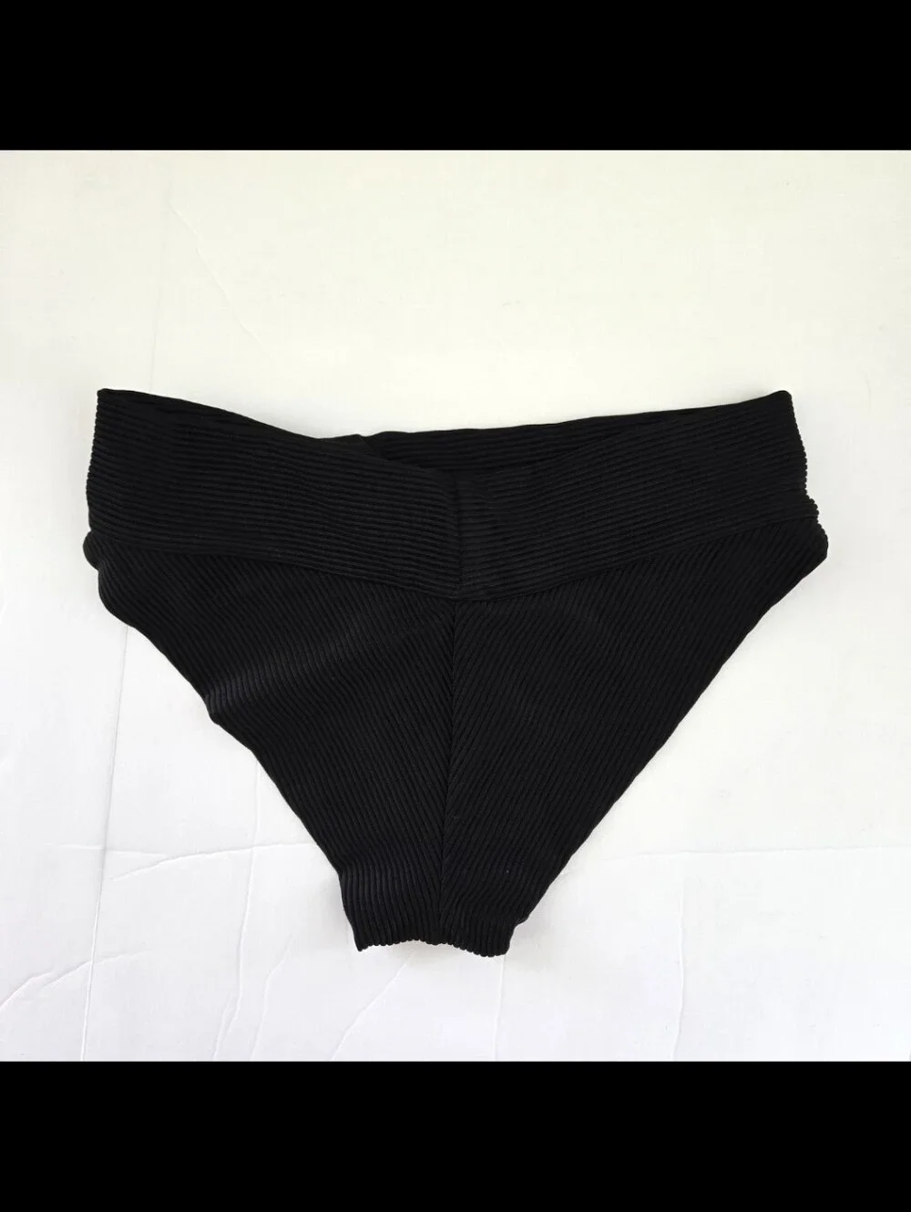 Frankies Bikinis Gavin Ribbed Cheeky Bottom